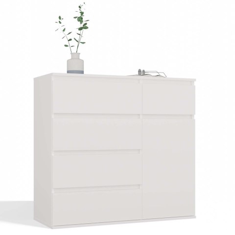 Komoda Malwa 1D5S BIAŁY