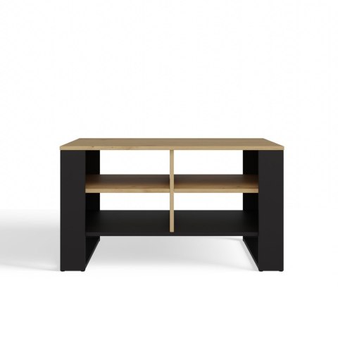 Ława Modern 4P SLIM DĄB ARTISAN CZARNY