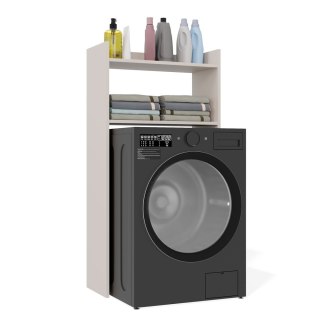Szafka Łazienkowa NINA NP KASZMIR Na Pralkę Regał Słupek 2 Półki Do Łazienki